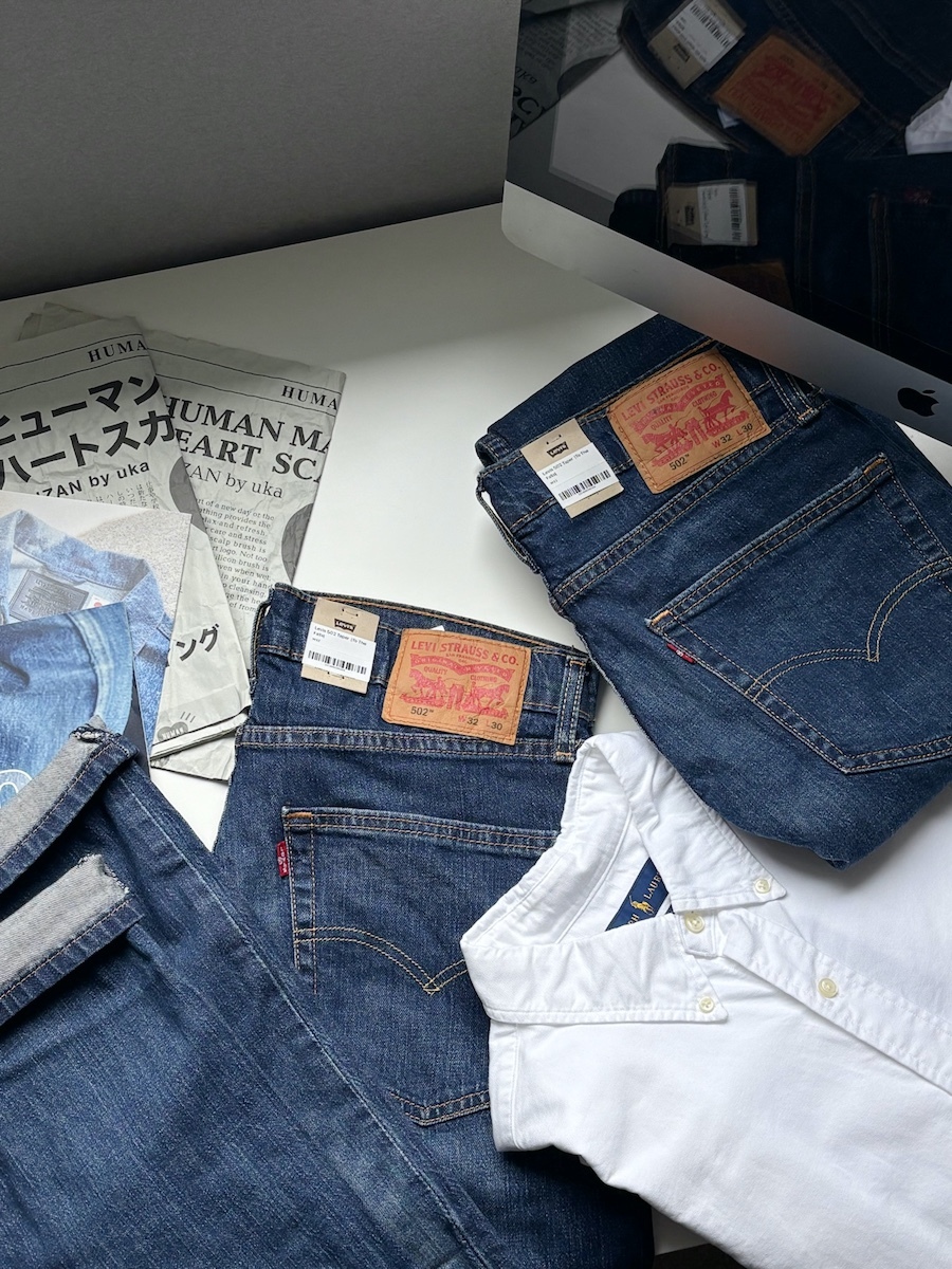 | 票選No.1❗️|LEVI'S® 502™  TAPER 靛藍 錐形牛仔褲