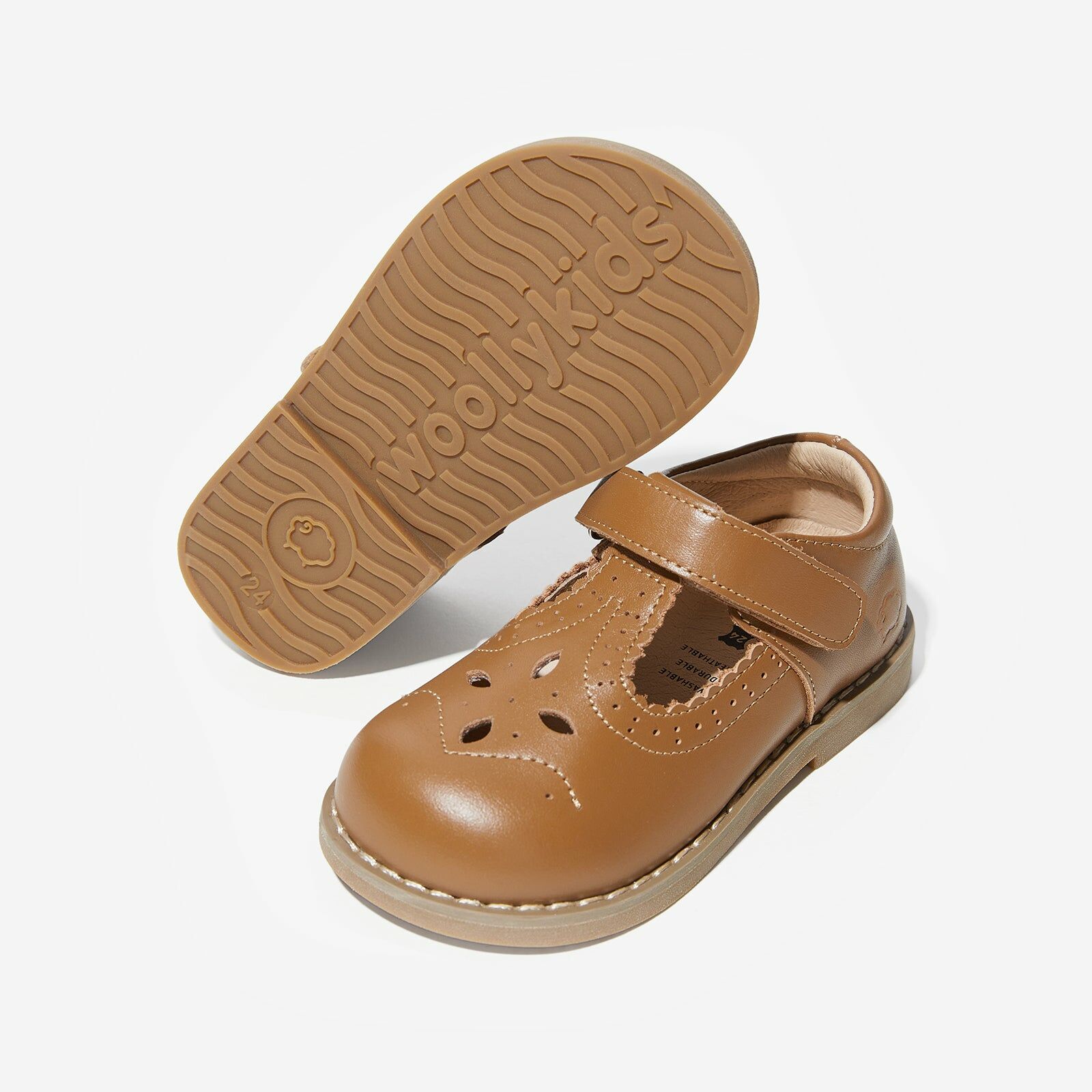 澳洲童鞋 Woolly Kids♡Cheryl - Chestnut Brown