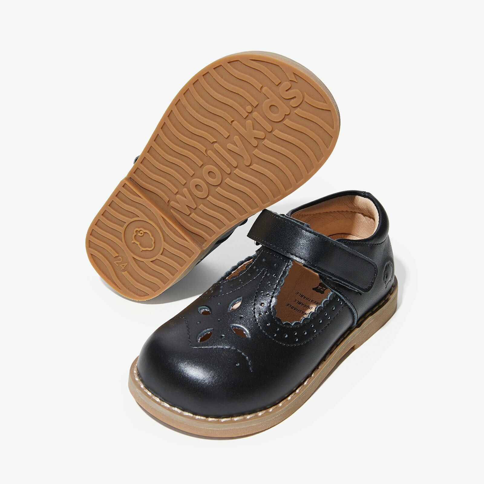 澳洲童鞋 Woolly Kids♡Cheryl - Obsidian Black