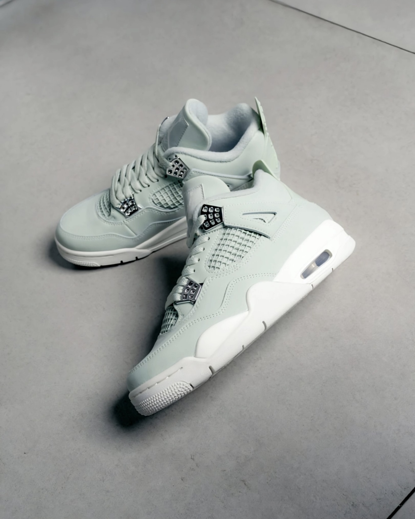 【Focus Store】預購 Nike Air Jordan 4  Retro Wmns "Seafoam" 綠米 HV0823-003