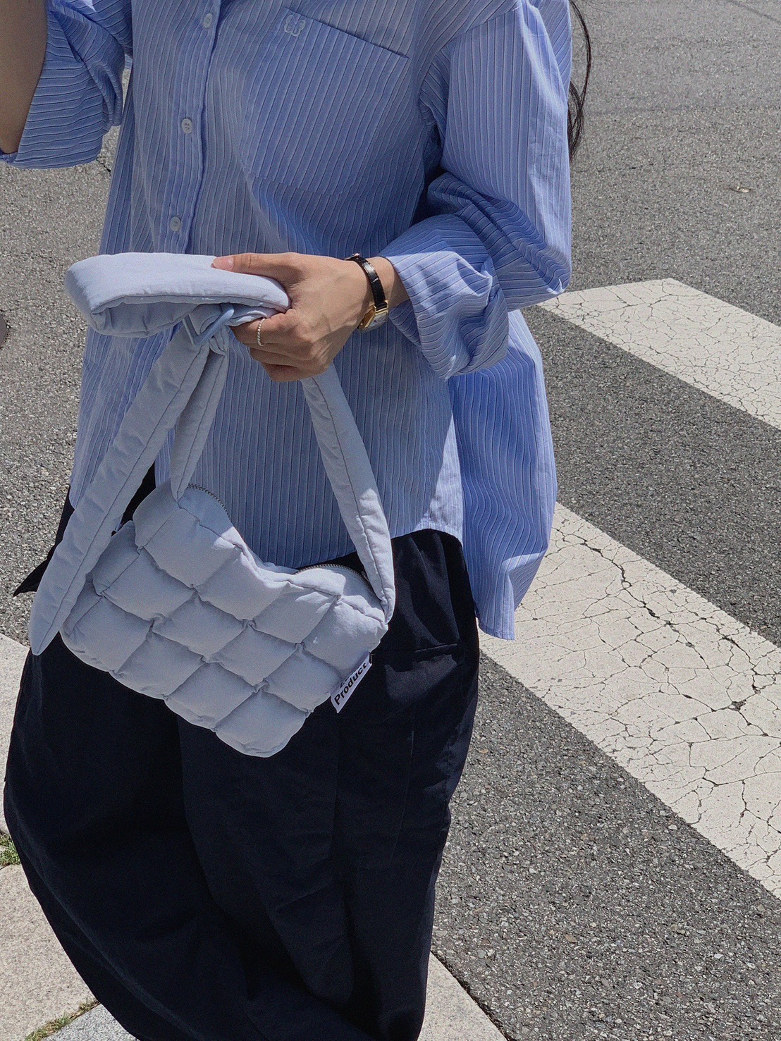 <快速出貨> 韓國🇰🇷 設計師品牌LUTH 尼龍側背包M