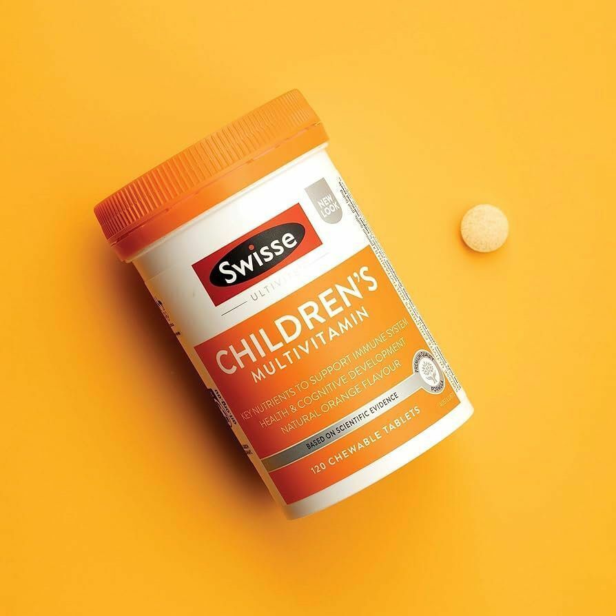 澳洲 Swisse寶寶兒童復合維生素咀嚼片120片