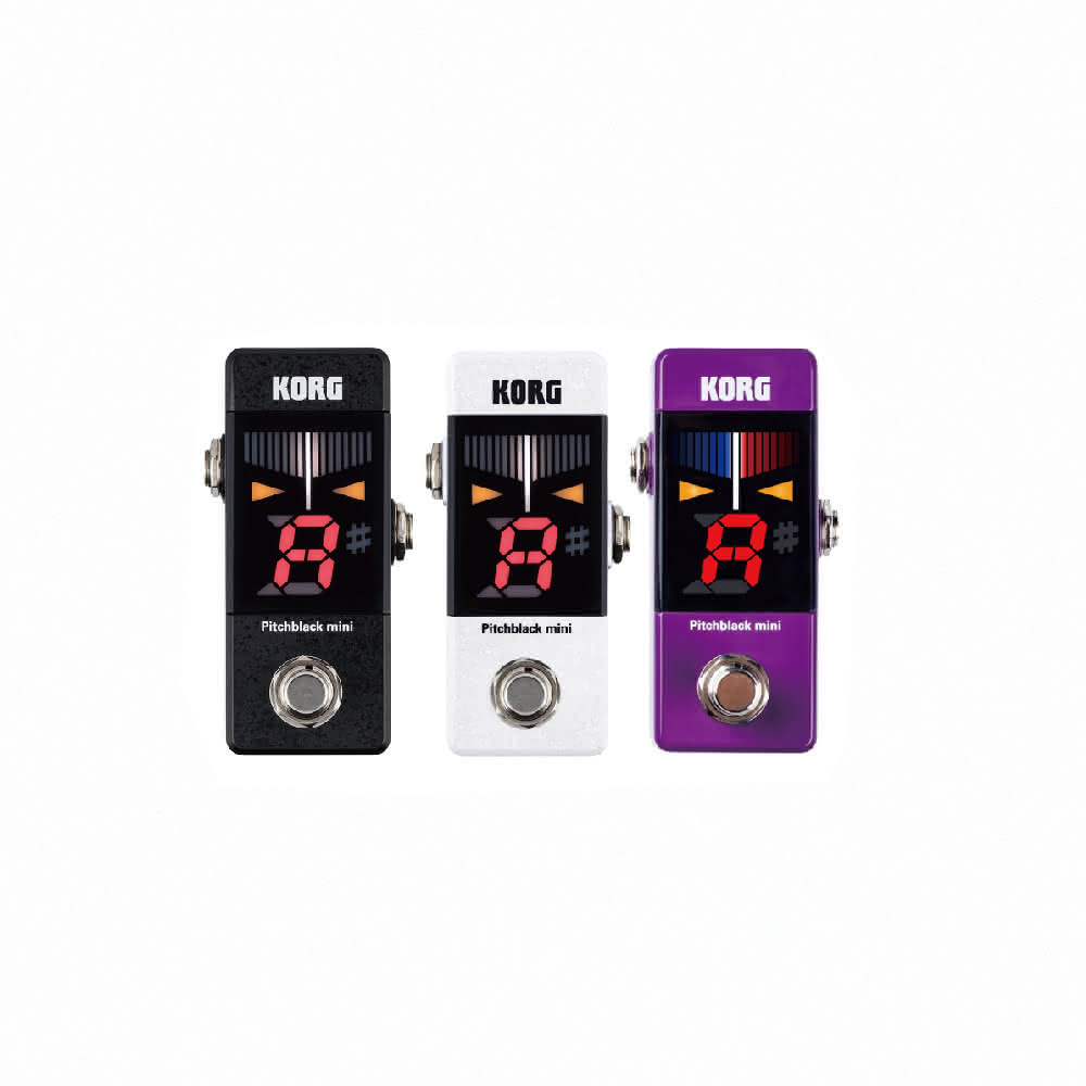 KORG Pitchblack mini 地板型調音器 三色可選 公司貨【宛伶樂器】