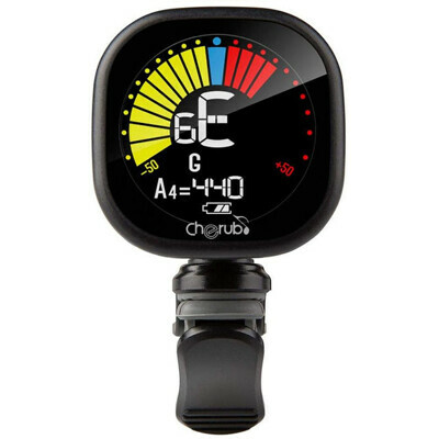 Cherub WST-675 充電 超靈敏 夾式 調音器 吉他 5弦貝斯 烏克麗麗 皆可用 公司貨【宛伶樂器】