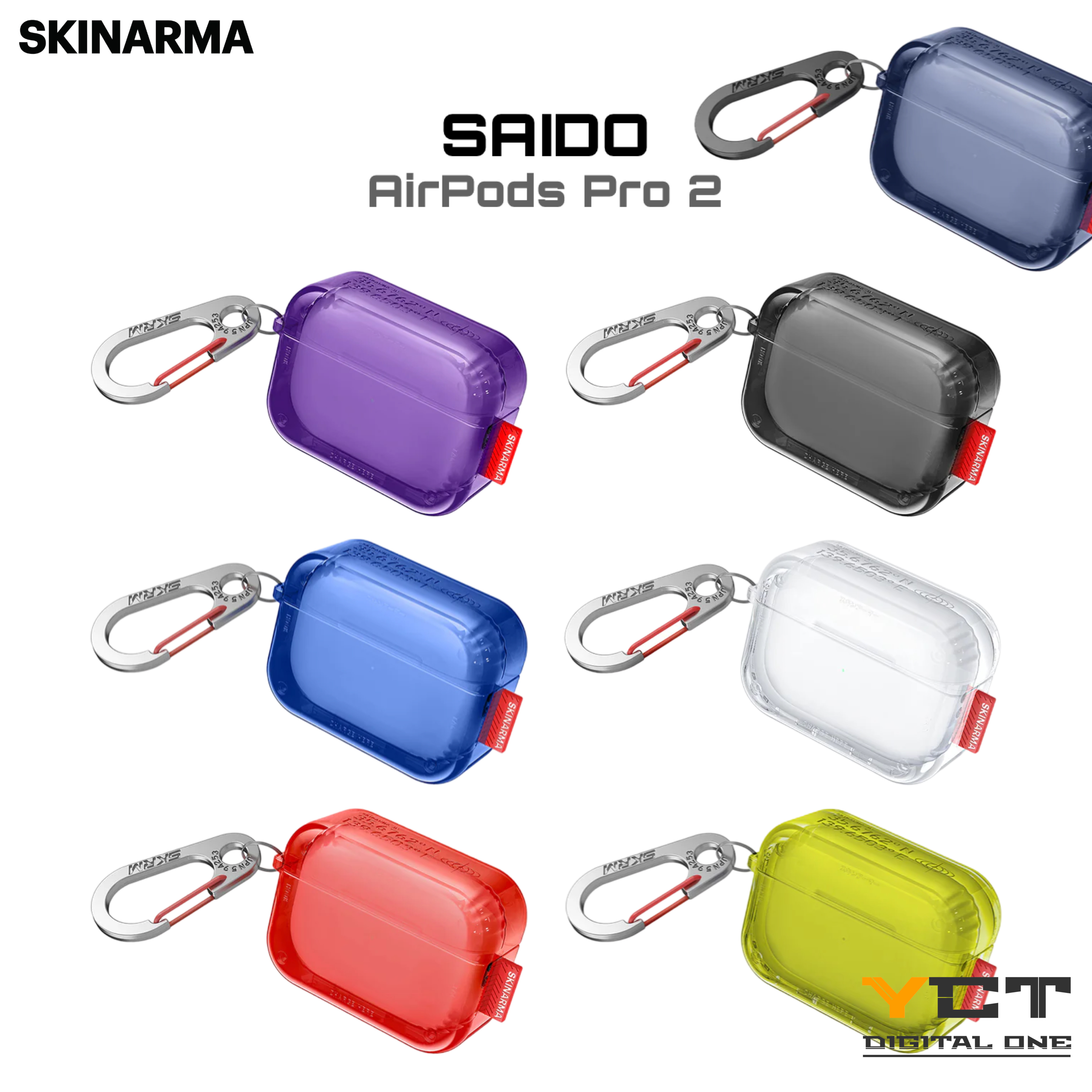 SKINARMA SAIDO AirPods Pro 2 保護殼
