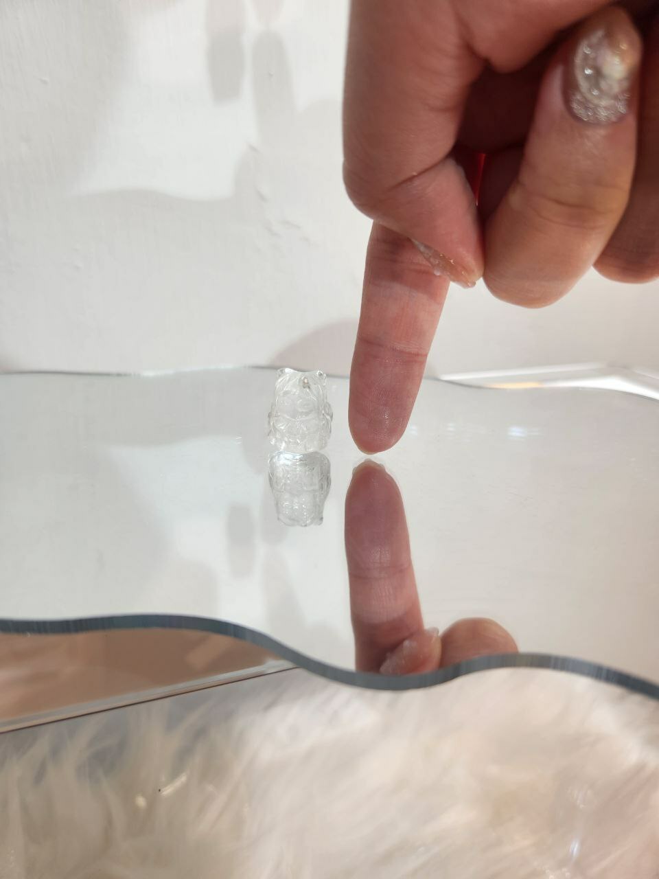 福 - 白晶擺件(狐狸)(財運 + 愛情) (儀式3年效) (售罄不補)