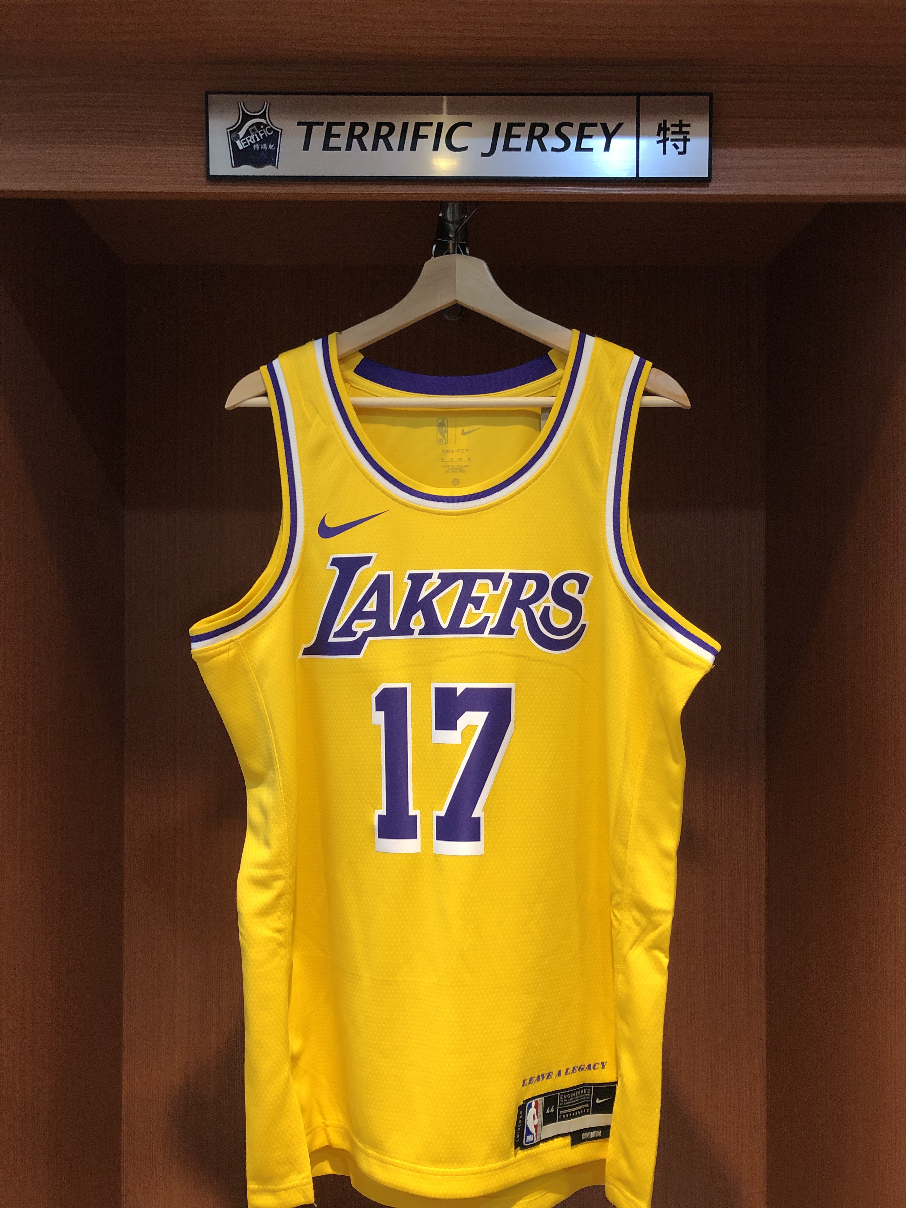 NBA球衣 Shohei Ohtani 洛杉磯湖人黃 Icon Nike Swingman 球迷版 熱轉印 全新