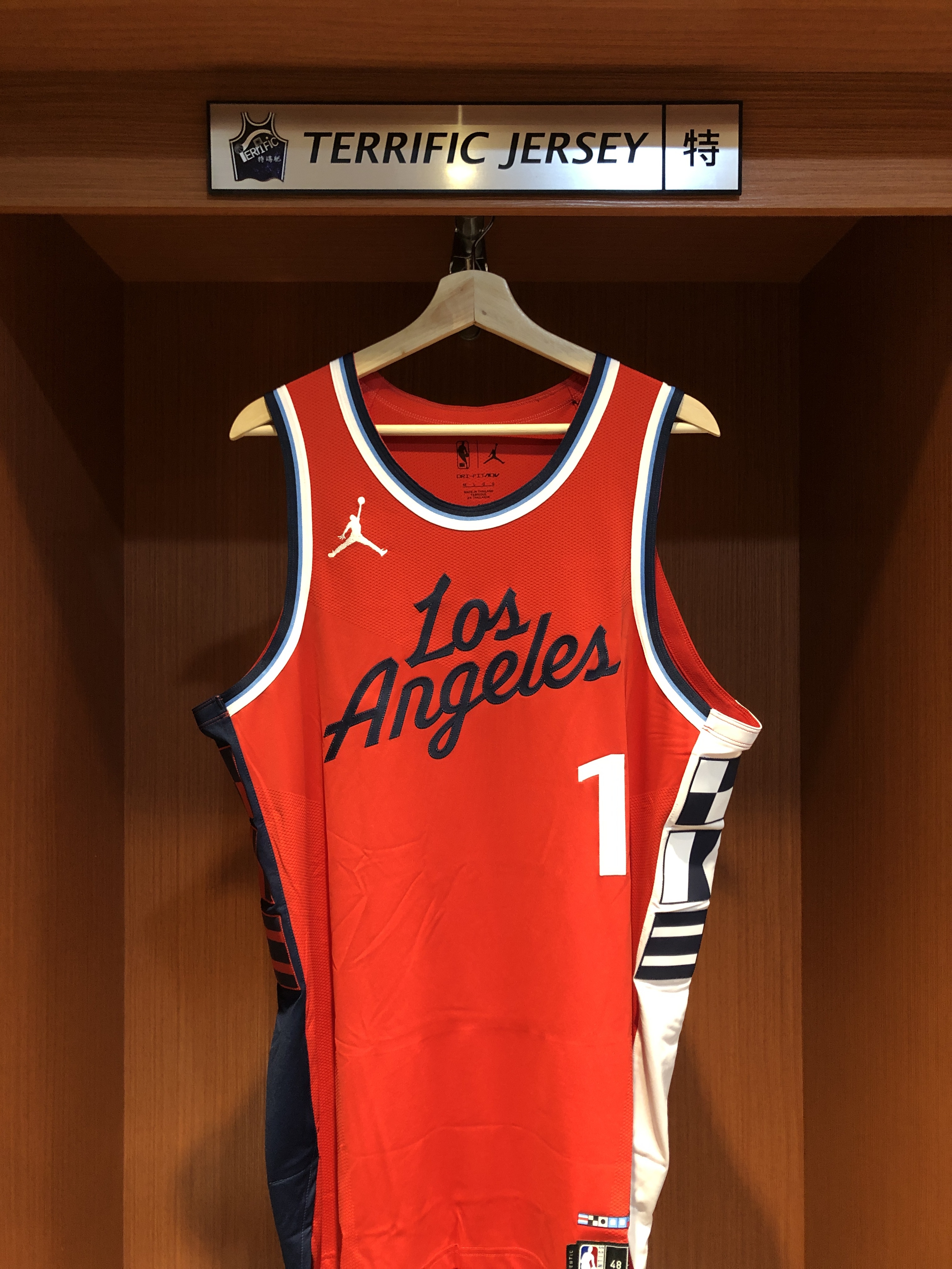 NBA球衣 James Harden 洛杉磯快艇紅 Statement Jordan Authentic 球員版 電繡 全新