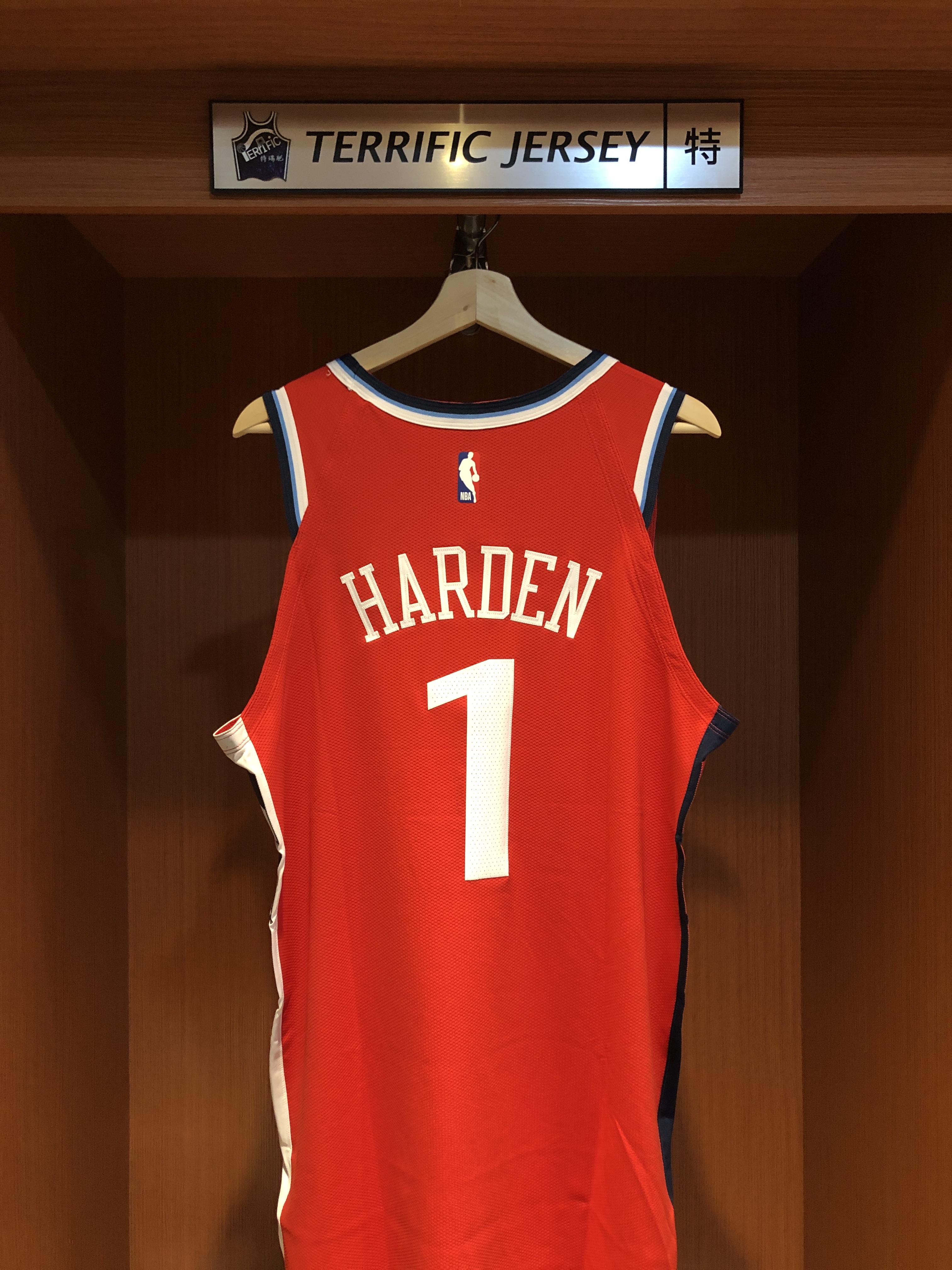 NBA球衣 James Harden 洛杉磯快艇紅 Statement Jordan Authentic 球員版 電繡 全新
