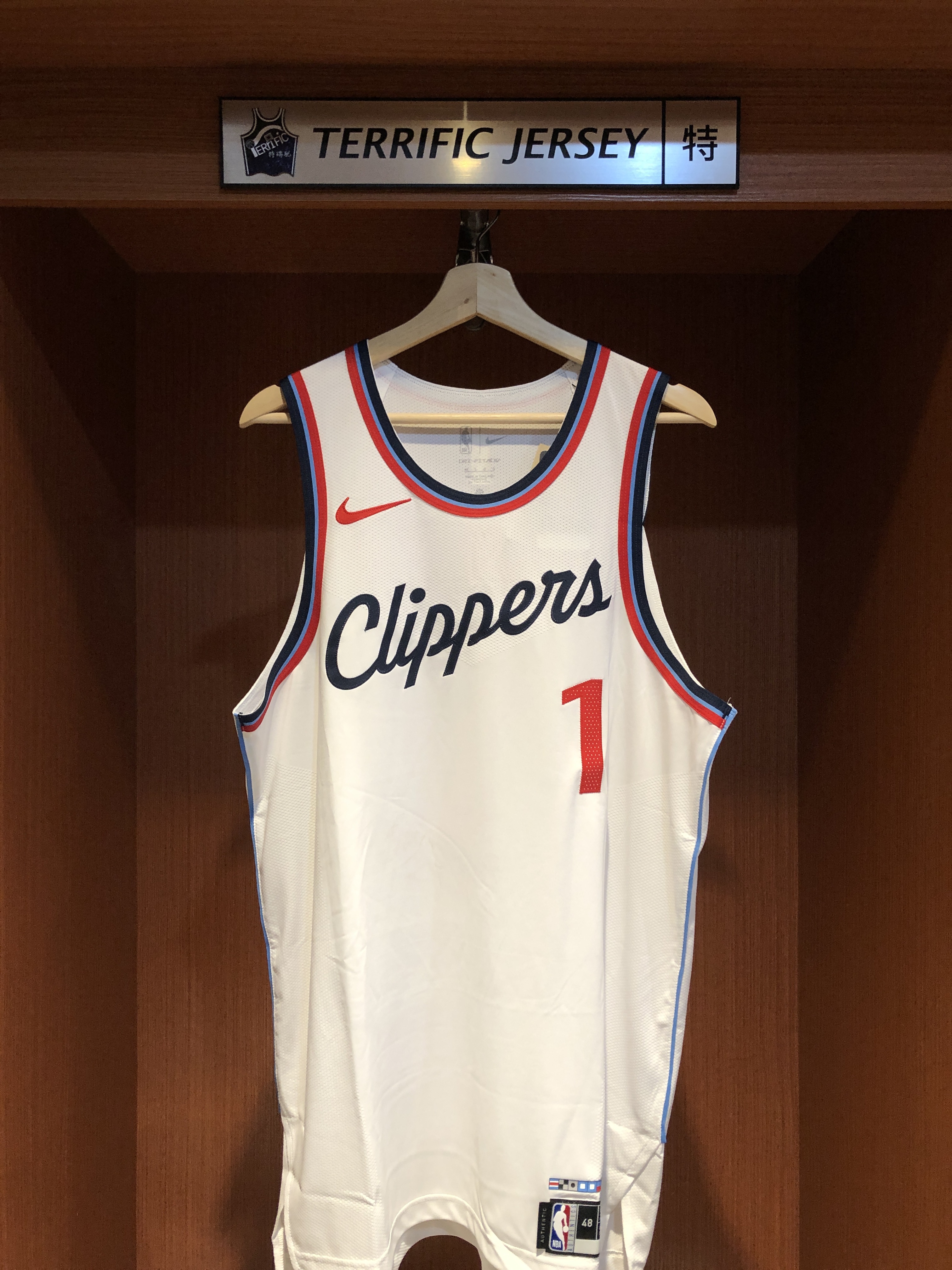 NBA球衣 James Harden 洛杉磯快艇白 Association Nike Authentic 球員版 電繡 全新