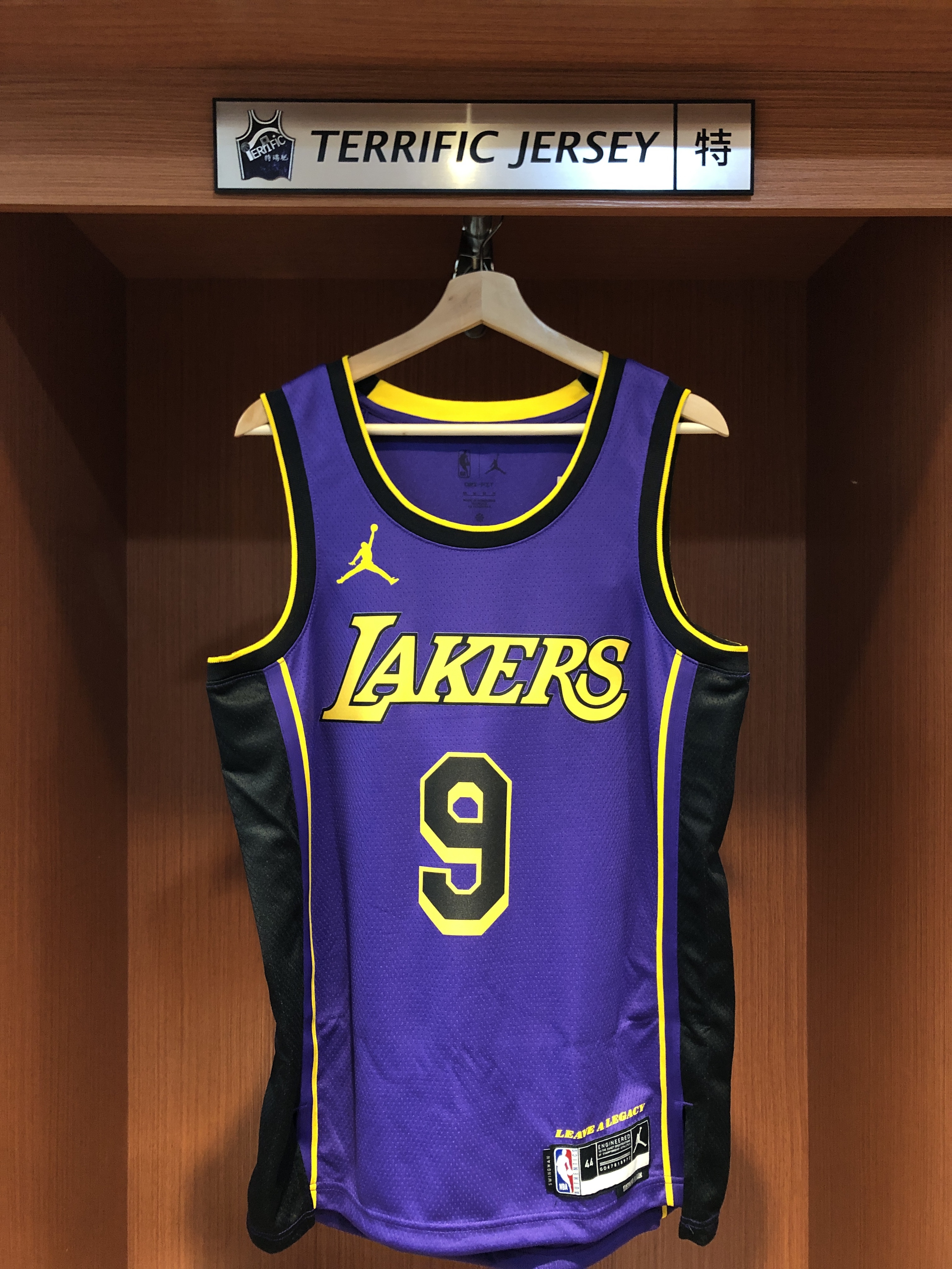 NBA球衣 Bronny James JR. 洛杉磯湖人紫 Statement Jordan Swingman 球迷版 熱轉印 全新