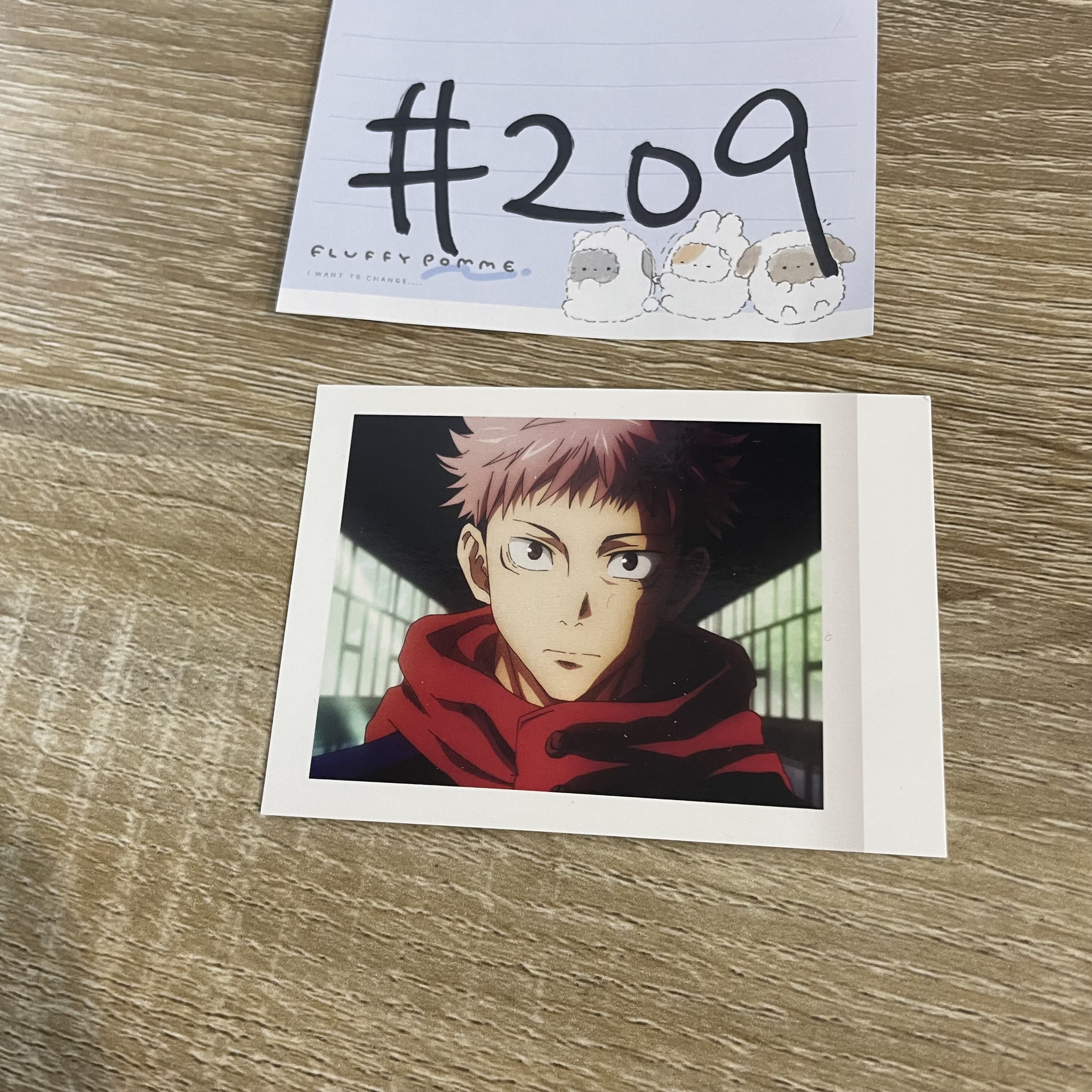 咒術迴戰  虎杖 拍立得#209