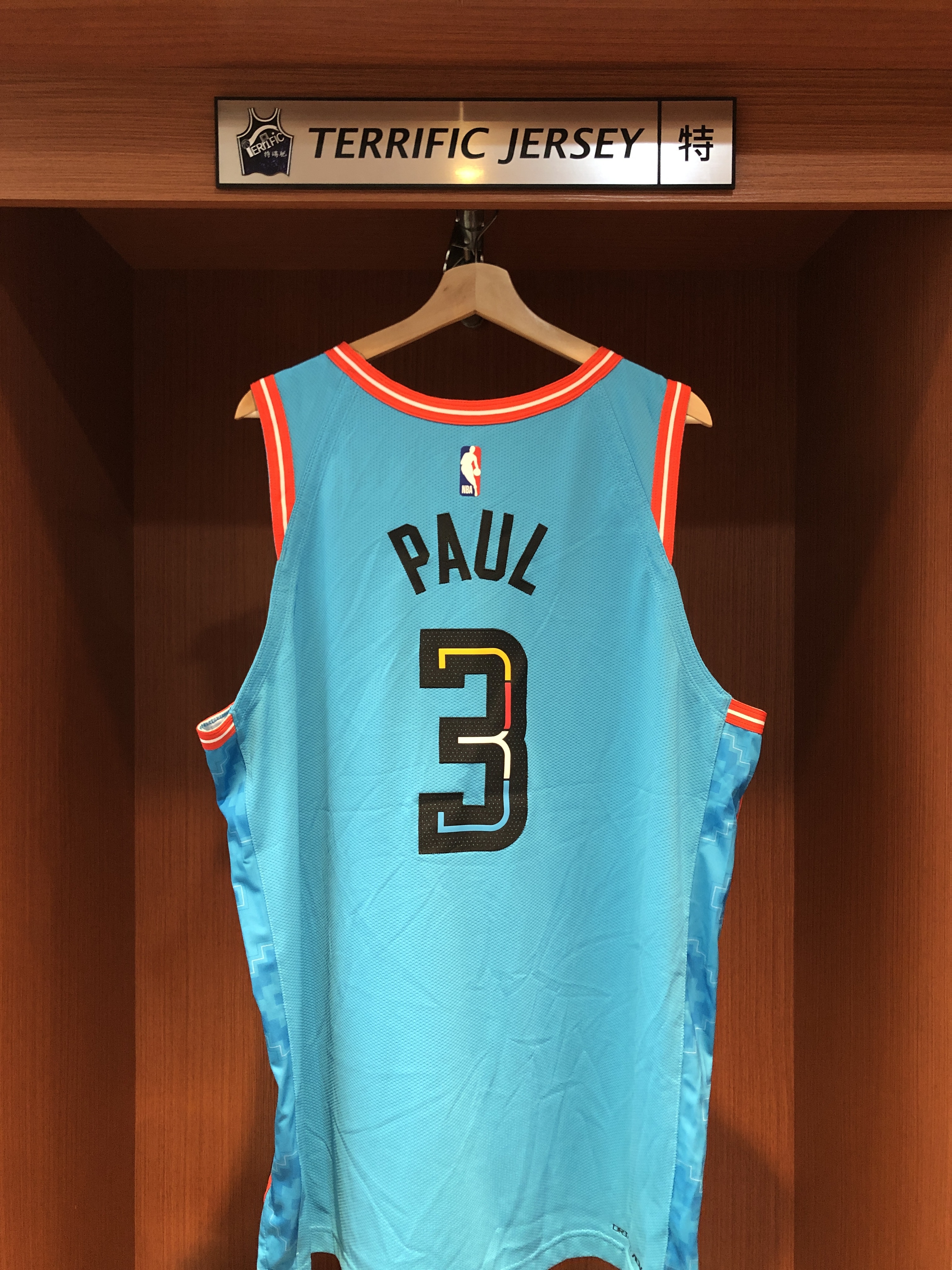 NBA球衣 Chris Paul 鳳凰城太陽城市 City Nike Authentic 球員版 電繡 含贊助商標 全新