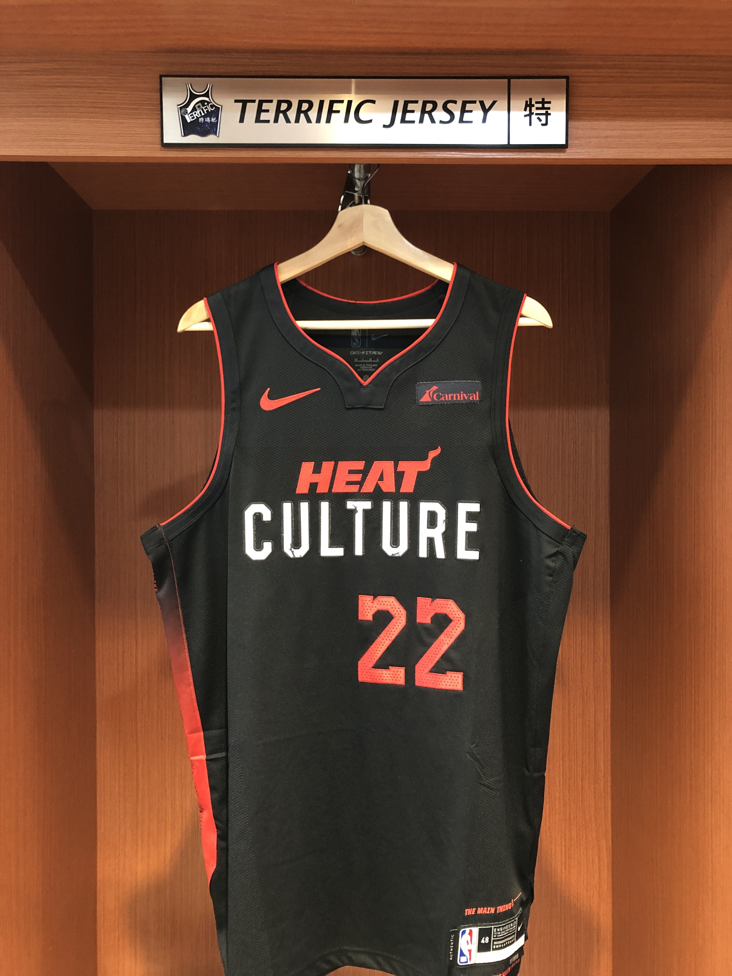 NBA球衣 Jimmy Butler 邁阿密熱火城市 文化黑 City Nike Authentic 球員版 電繡 含贊助商標 全新