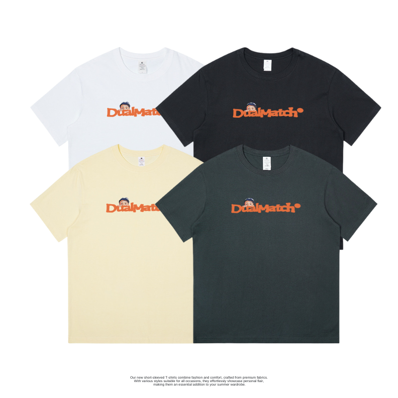 美式休閒小男孩簡約短TEE