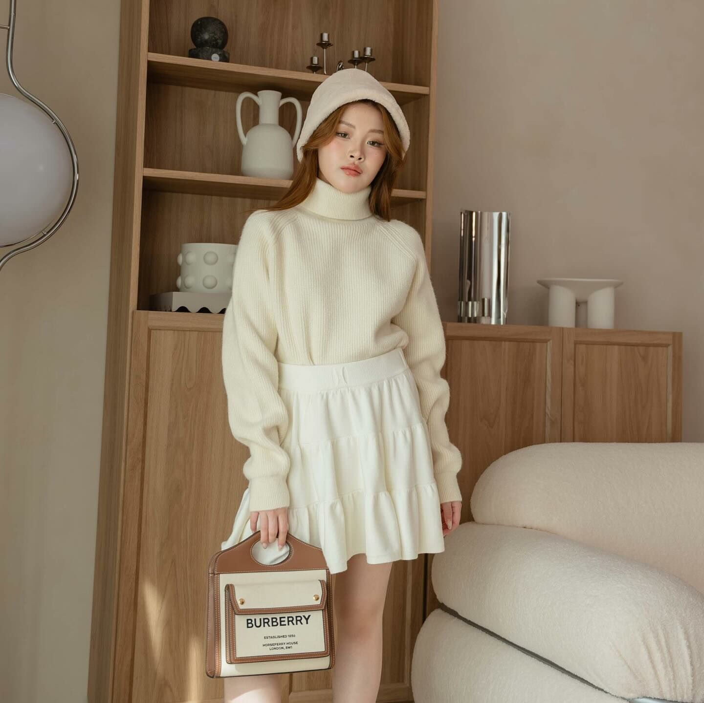 Kimmame - Sydney Knit 半截蛋糕短裙