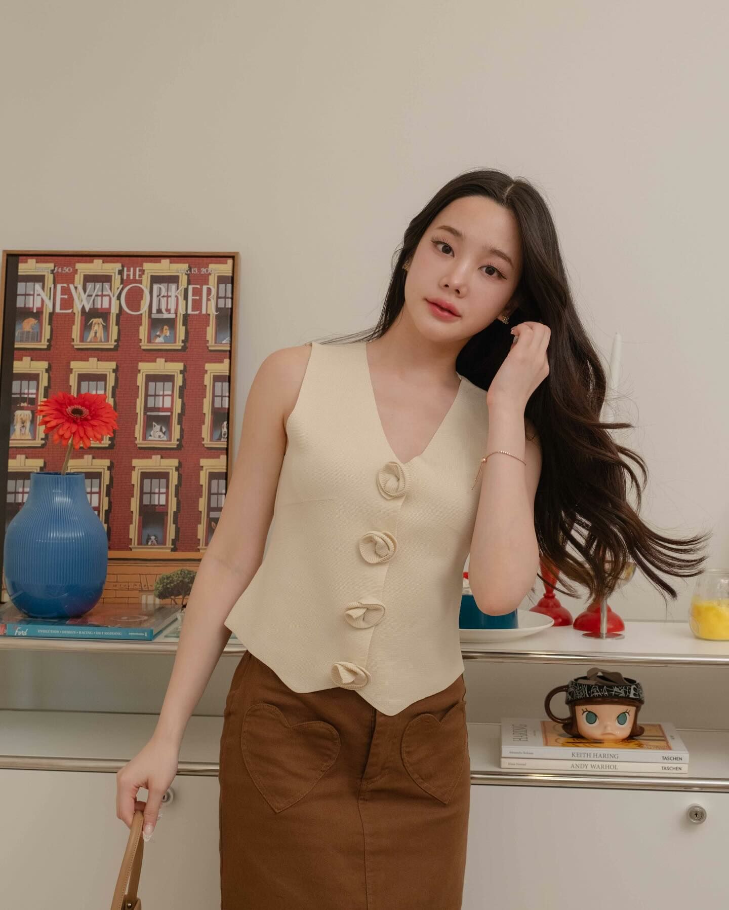 Kimmame - Rose Knit 針織背心