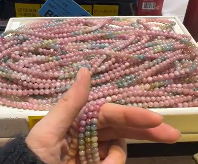 250927 - C41 5mm+馬卡龍碧璽3圈頸鏈