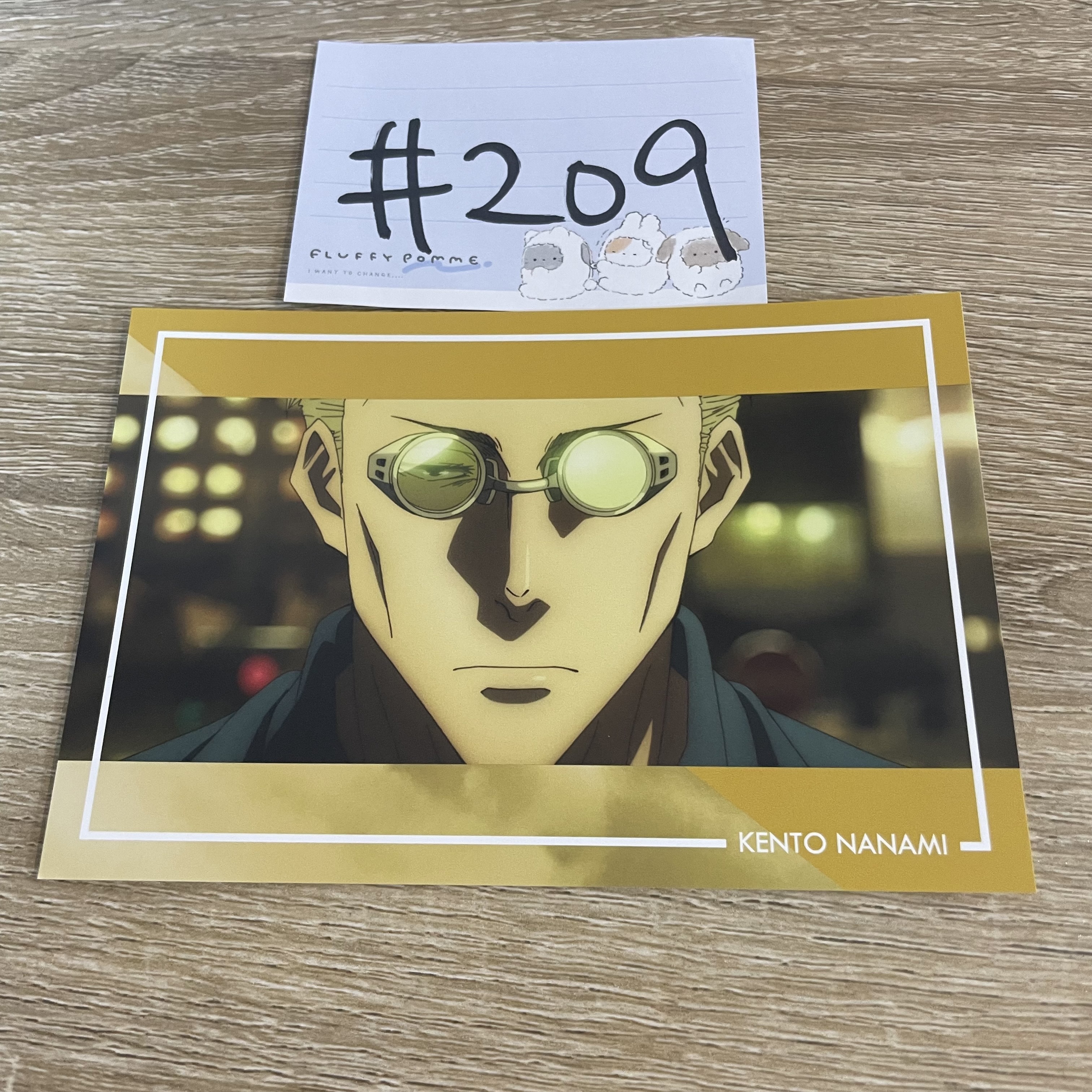 咒術迴戰 七海 明信片#209