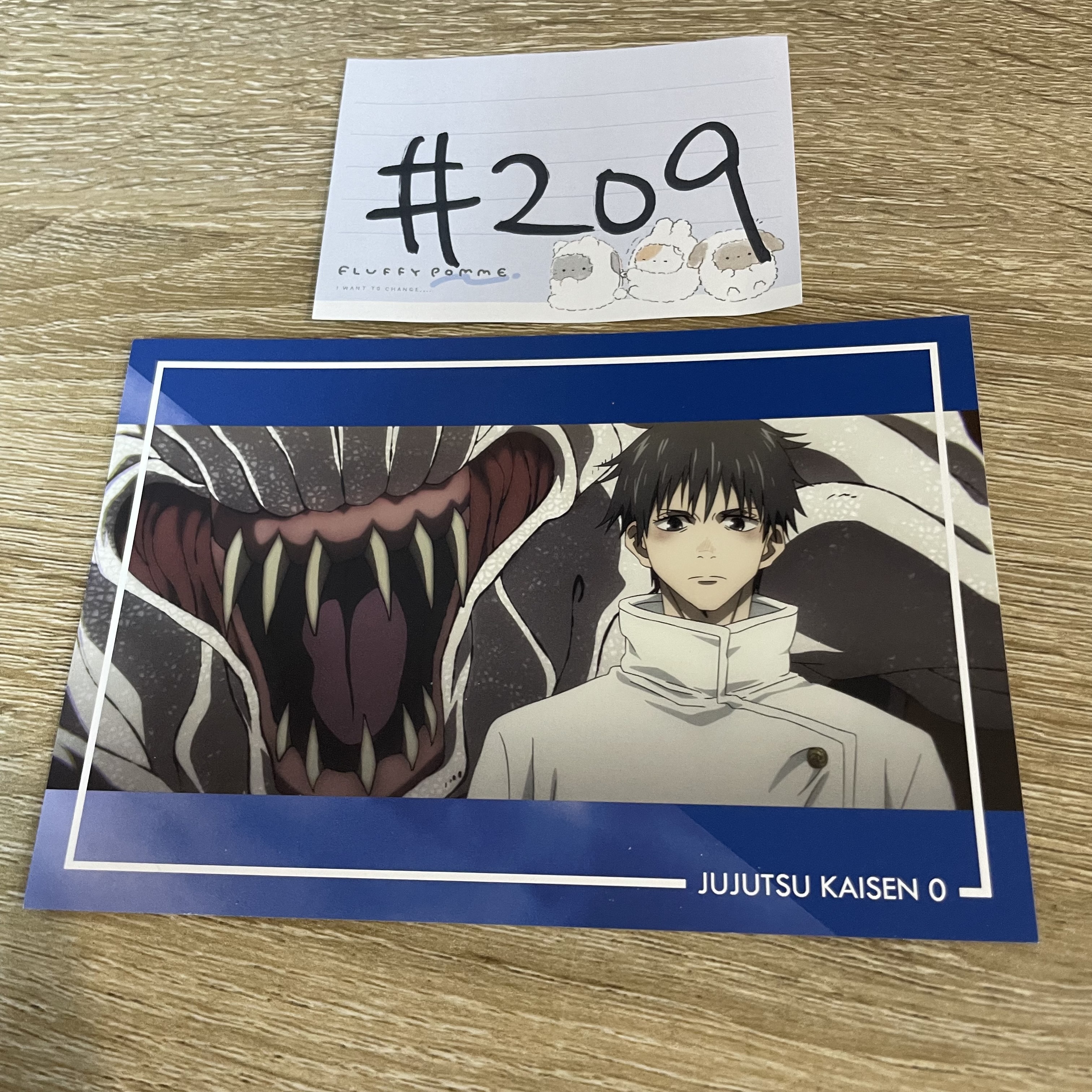 咒術迴戰 乙骨  明信片#209