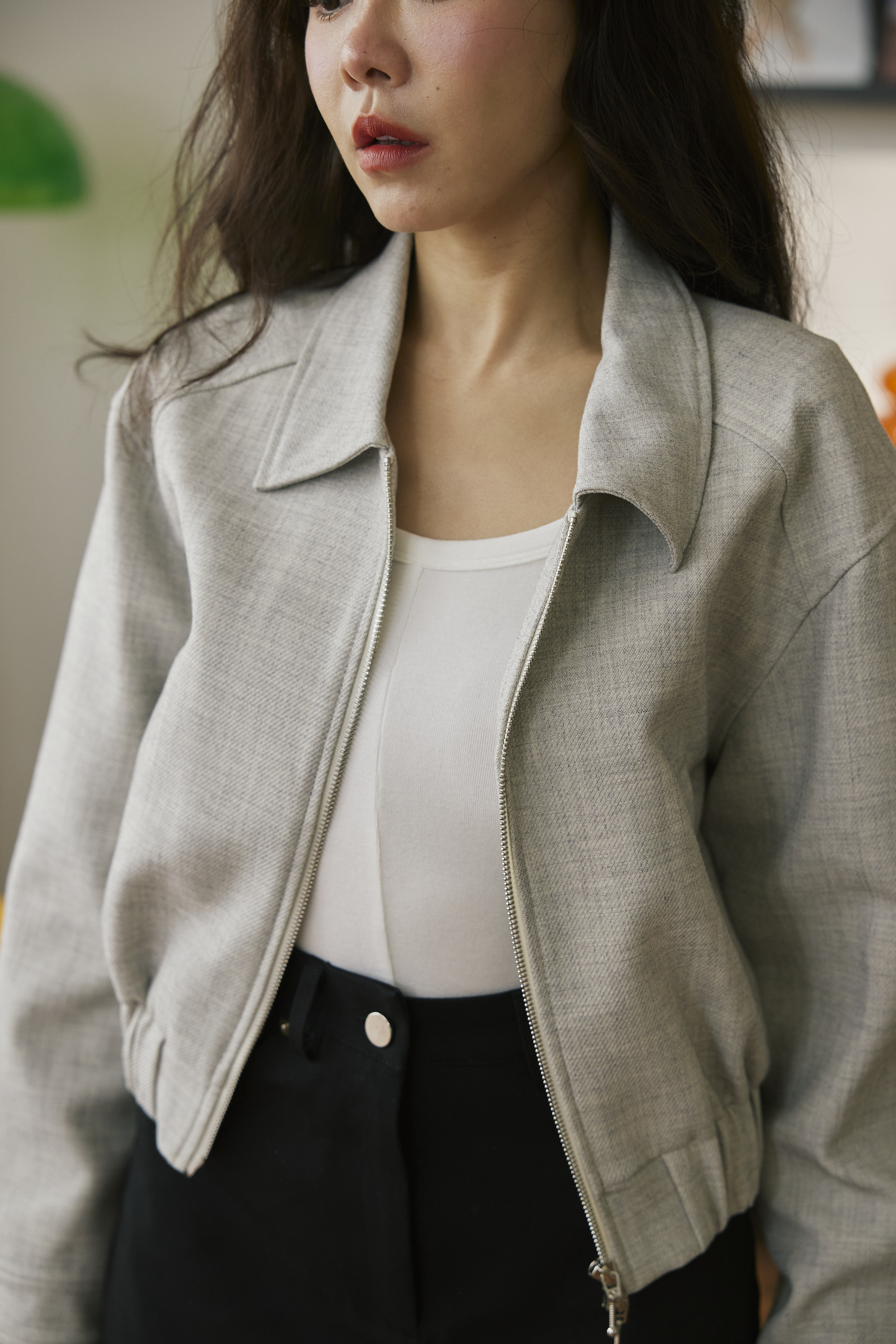 Black Label - 淺灰短夾克