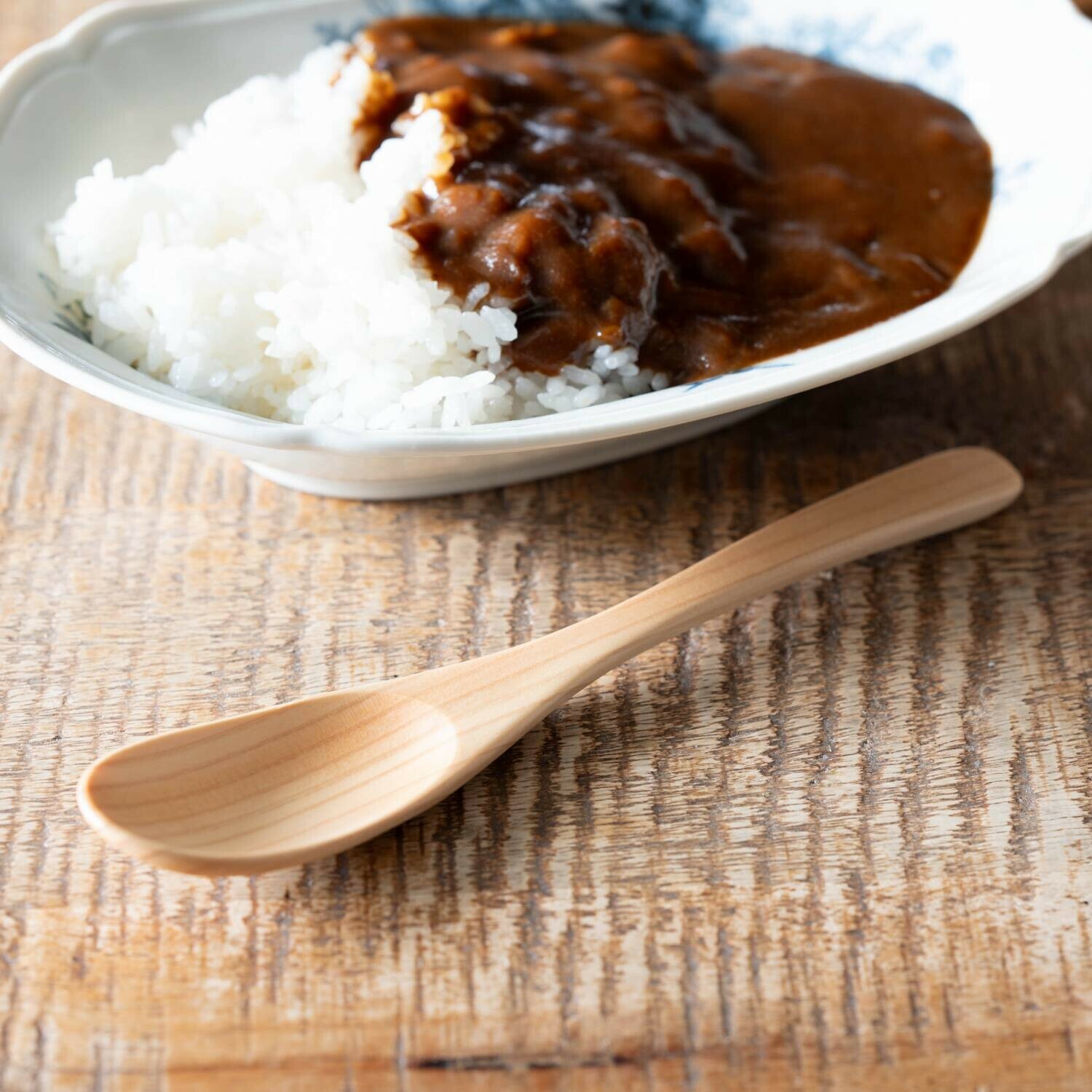 日式天然木材匙羹 (非日本製)