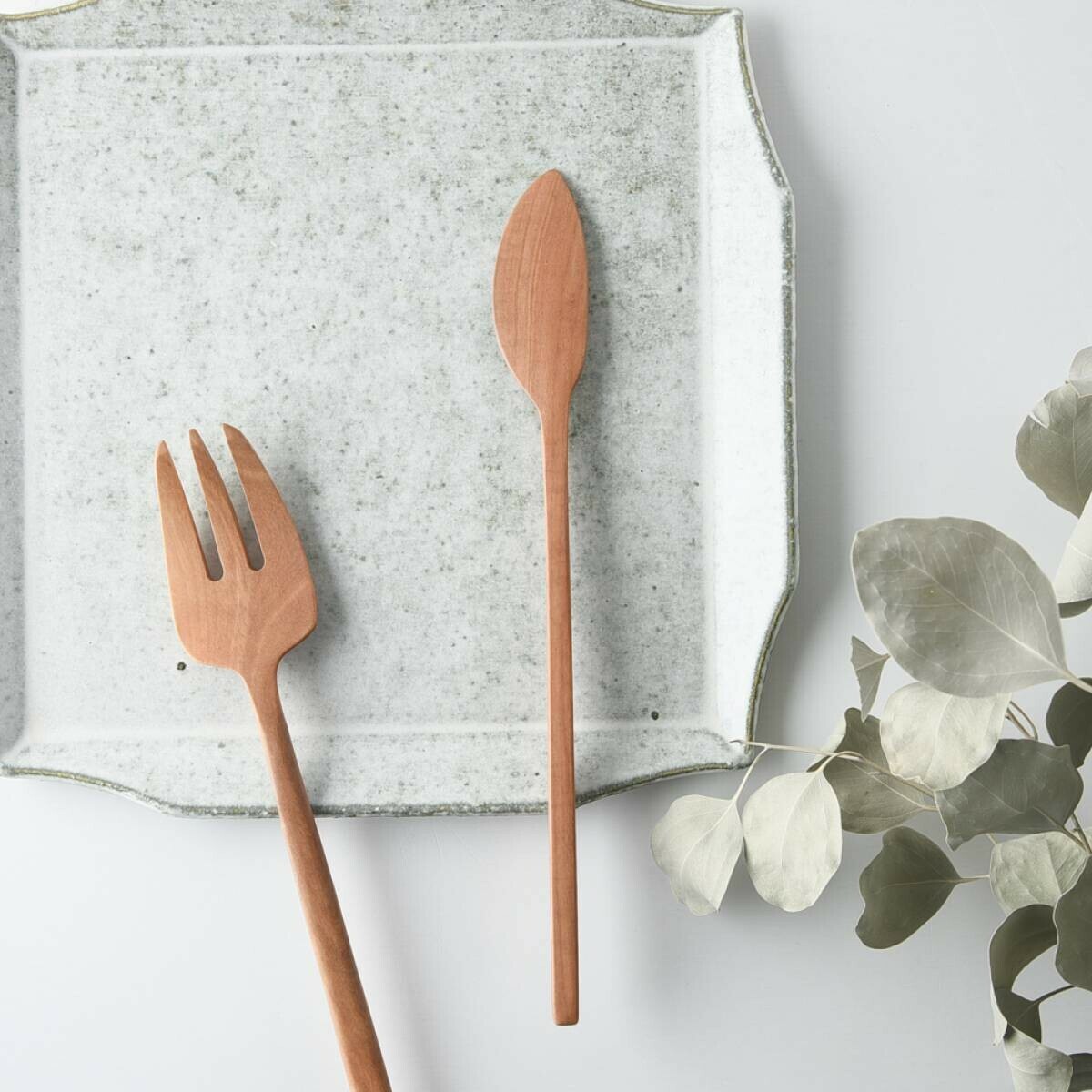 日式天然木材餐刀 (非日本製)