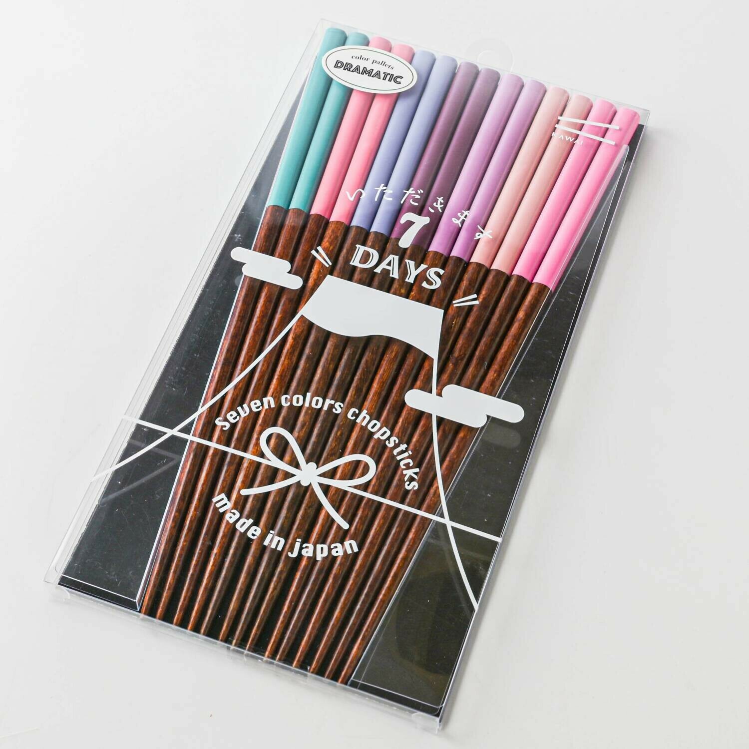 日本天然木筷子(7對入)(食洗機OK) (日本製)