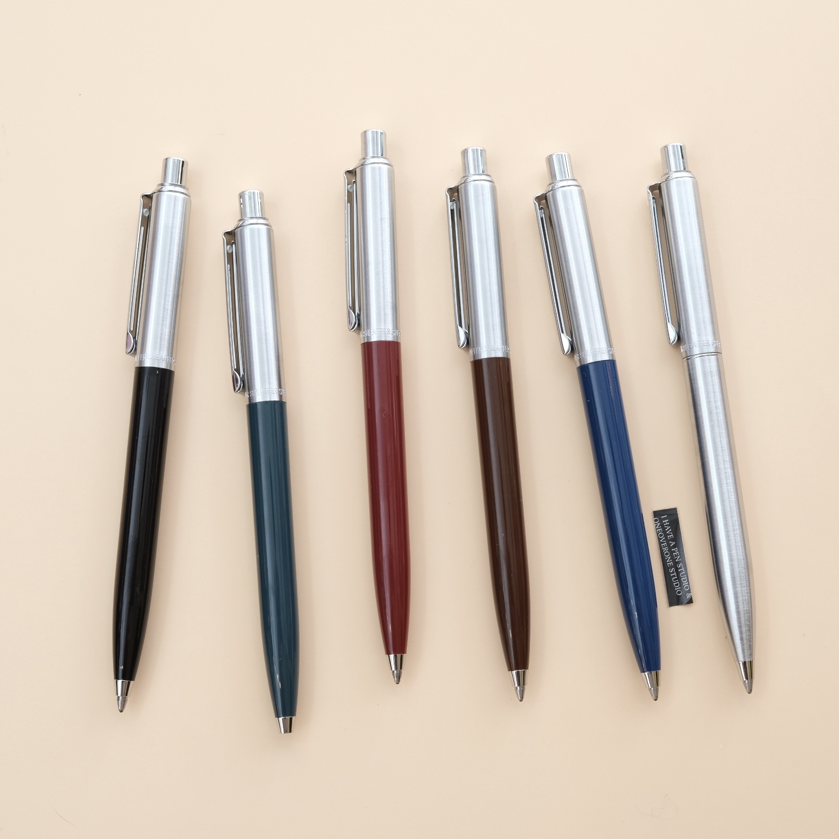 SHEAFFER SETINEL 按壓式 哨兵原子筆 黑色油性筆｜西華 美國