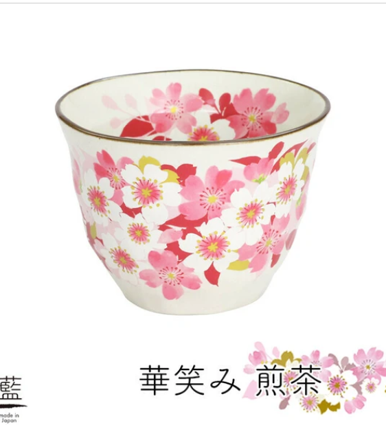 日本美濃燒瓦杯(華笑み) (日本製)