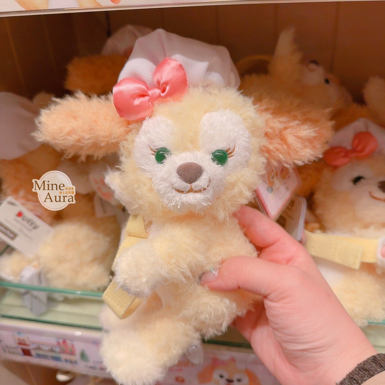 可琦安 餅乾 CookieAnn 抱抱 絨毛 造型 窗簾束帶 窗簾綁帶 -香港迪士尼樂園