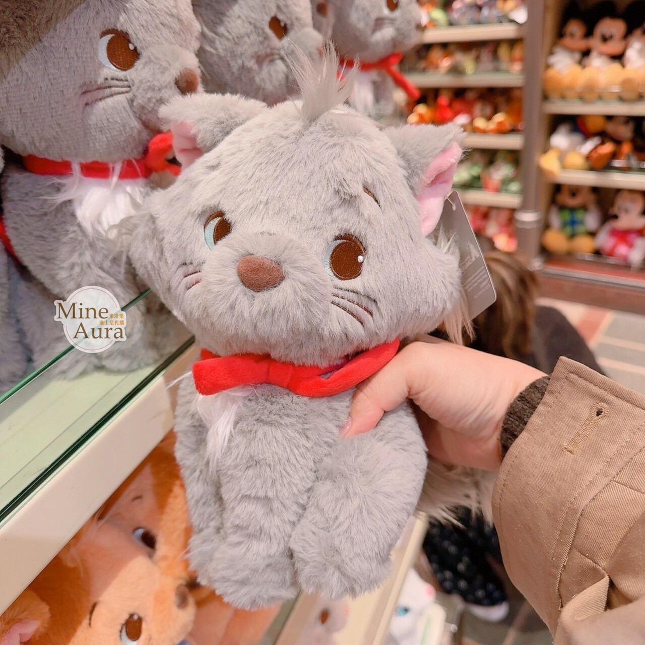 柏里歐 Berlioz 坐姿 娃娃 玩偶 貓兒歷險記 The Aristocats -香港迪士尼樂園