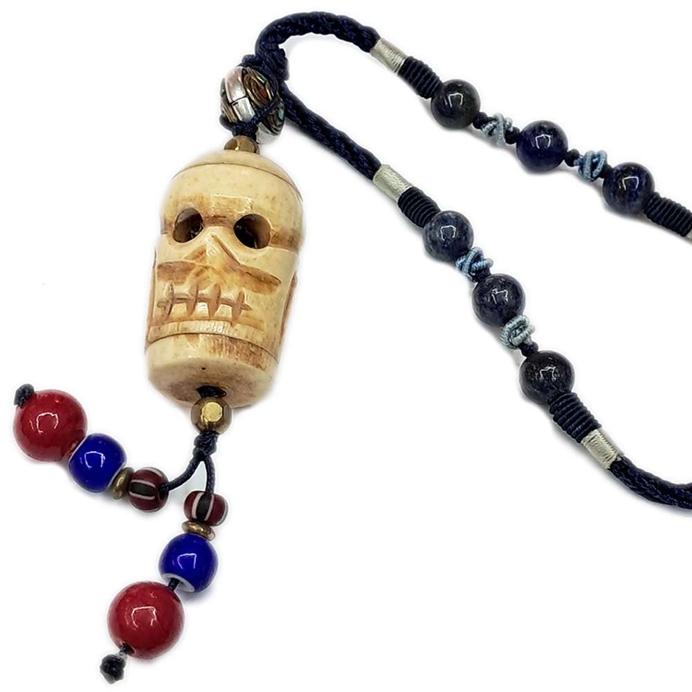 施陀林(不淨觀)骨雕項鍊【十方】137229