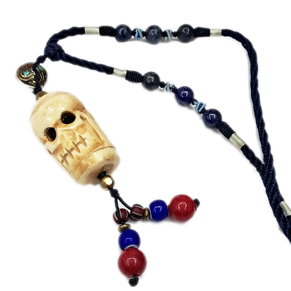 施陀林(不淨觀)骨雕項鍊【十方】137229