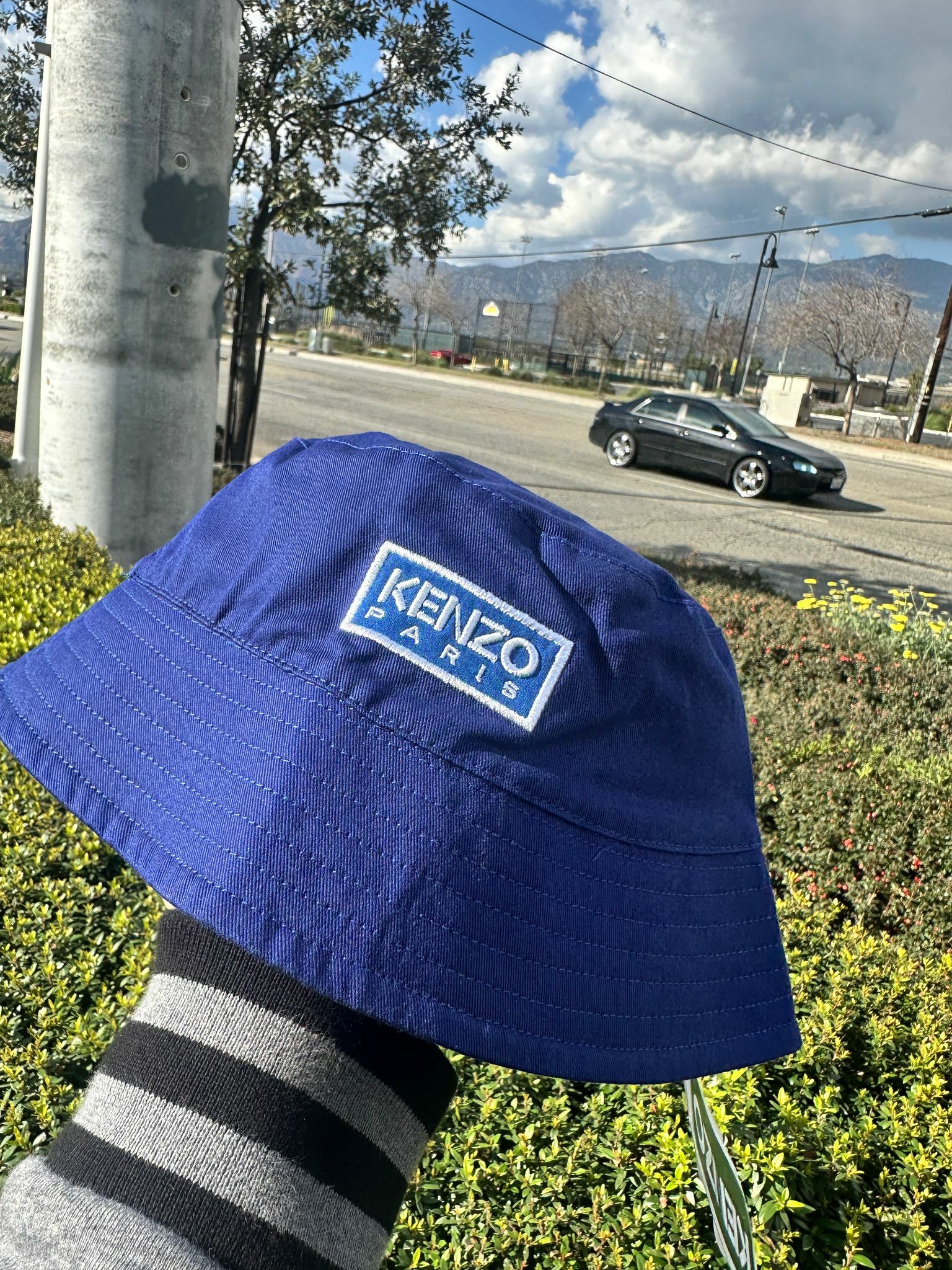 【現貨】KENZO Cotton Logo G030715 童裝漁夫帽