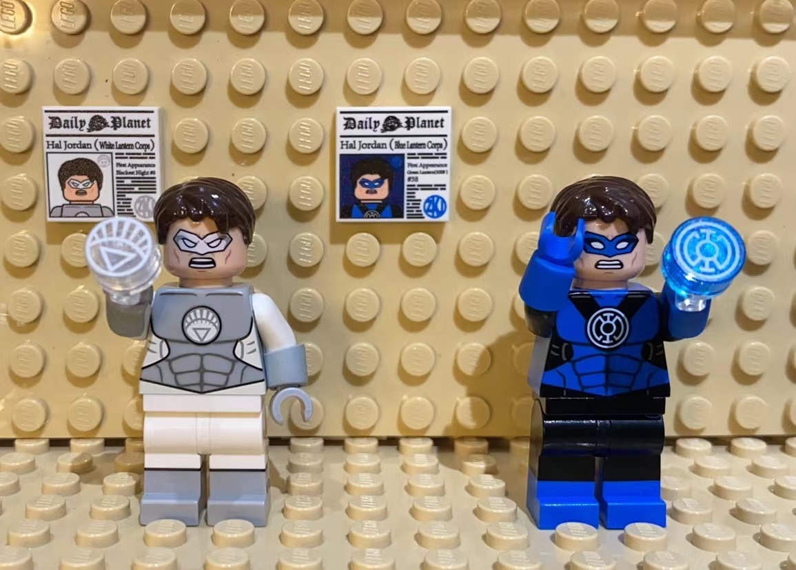 【ZKJ.Brick】白燈籠軍團 / 藍燈籠-哈爾·喬丹