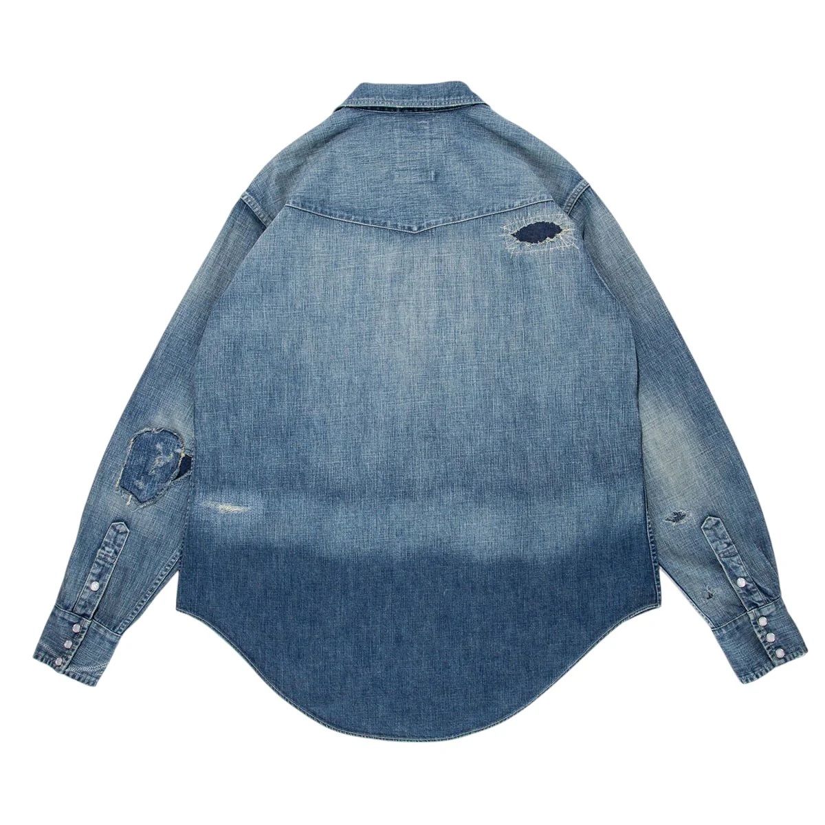 BOWWOW 40S WESTERN DENIM SHIRTS - SIZE XL PRE ORDER ITEM (預訂中)