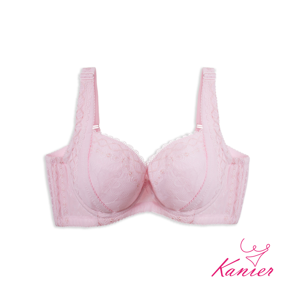 【Kanier卡妮兒】女神維納斯的秘密 外月牙機能型內衣【2368 花漾粉  -B / C / D罩杯】