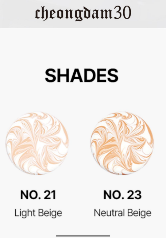 Cheongdam30 Essence Pact SPF 50+/PA+++