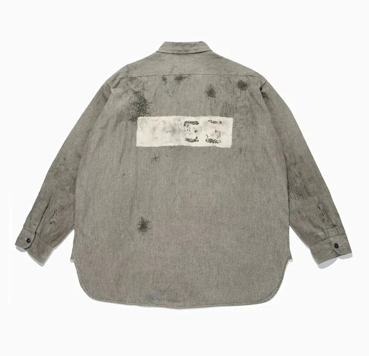 BOWWOW PRISONER BLACK CHAMBRAY SHIRTS - PRE ORDER ITEM (預訂中)