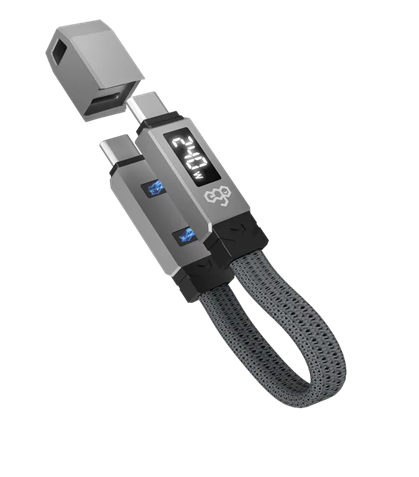 EGO CHARGEKEY 240W USB4 Type-C 匙扣線 CCCK6