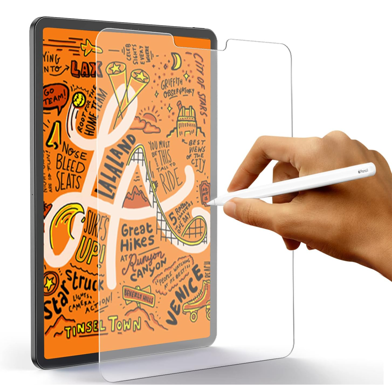 XPRO - Paper Glass - iPad系列 類紙感防反光指紋書寫全屏鋼化玻璃保護貼