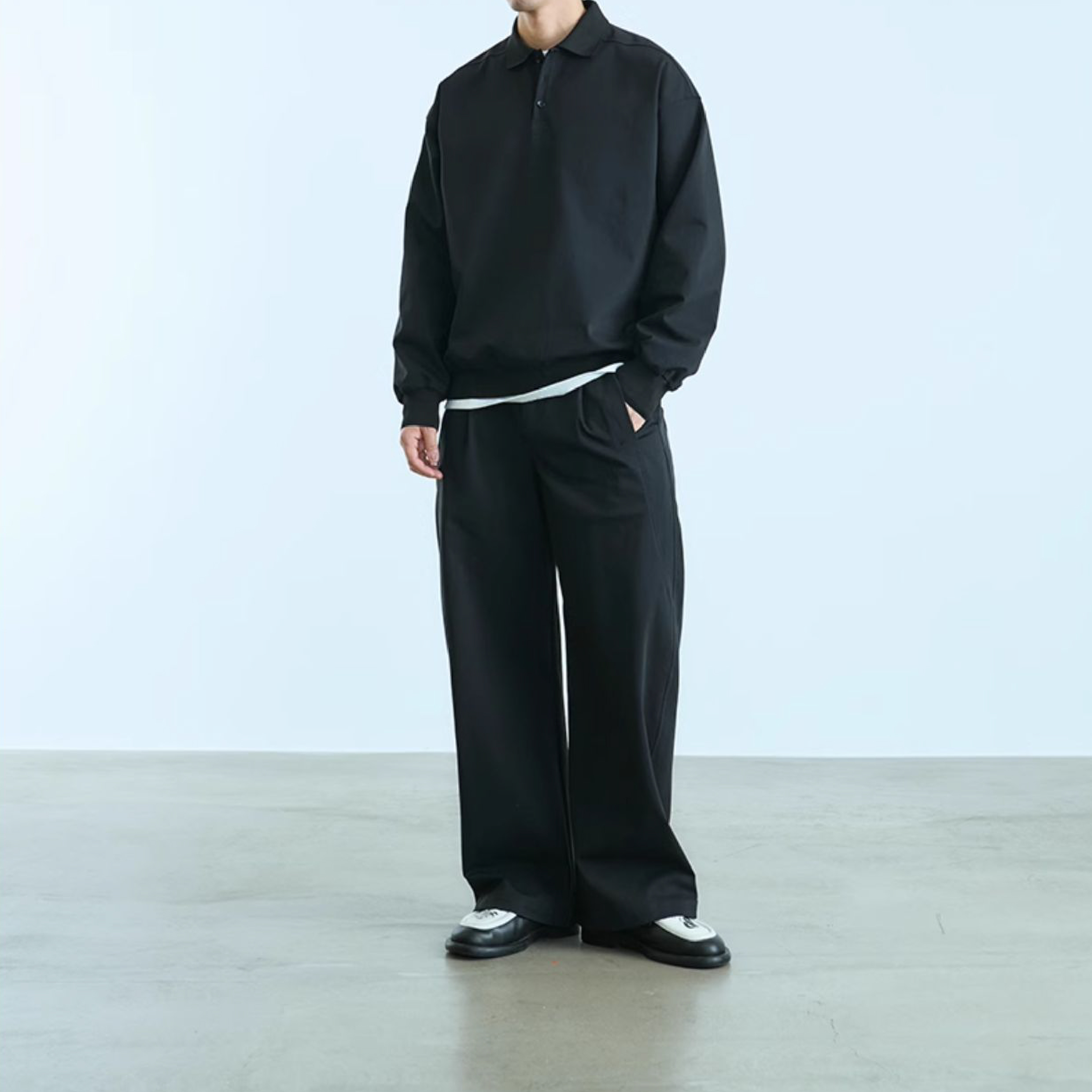 TANOXI Roman Cotton Casual Pants 羅馬棉西裝長褲 [TNX-JS01]