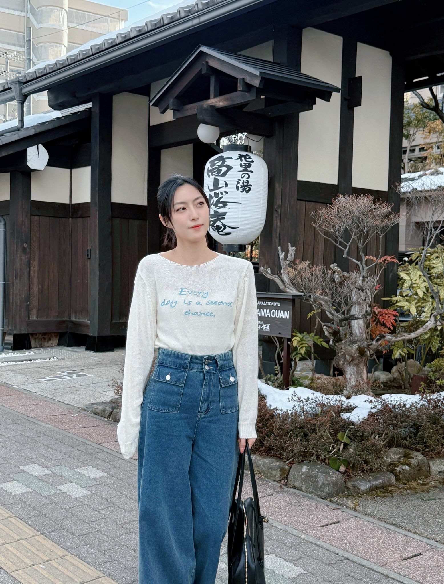 TOP#6940 🤍手寫留言勾織上衣