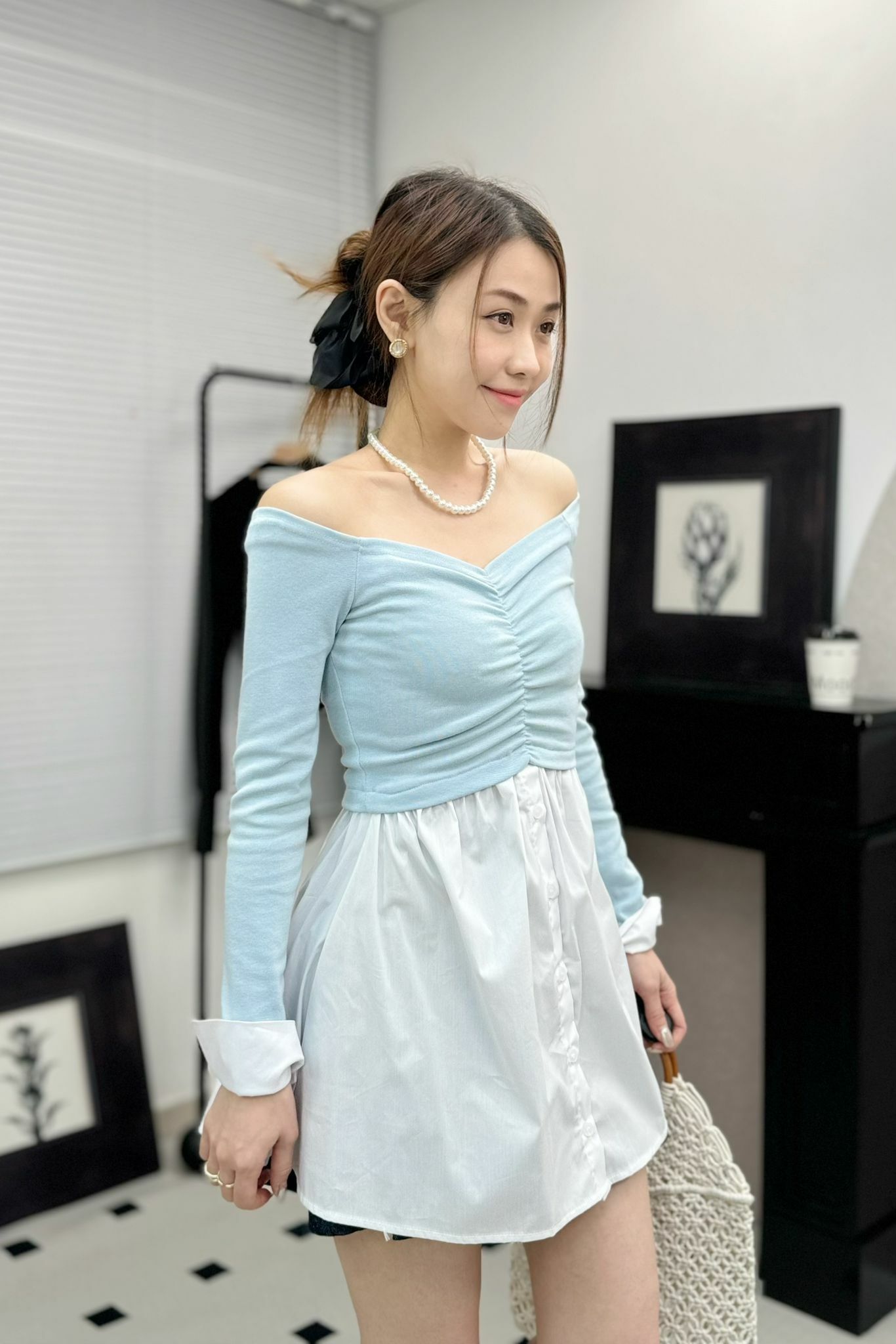 TOP#6941 🤍出蠱惑長上衣