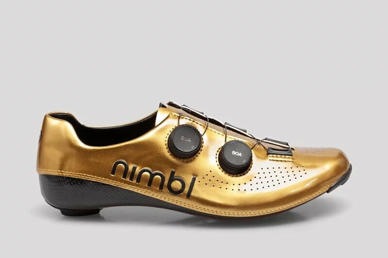 NIMBL ULTIMATE 頂級碳纖卡鞋 寬楦版/金鞋黑旋鈕