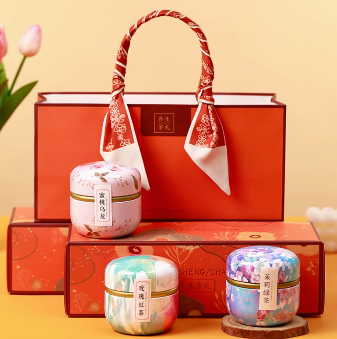 预购 教师节 花茶礼盒套装 盒子和茶叶随机