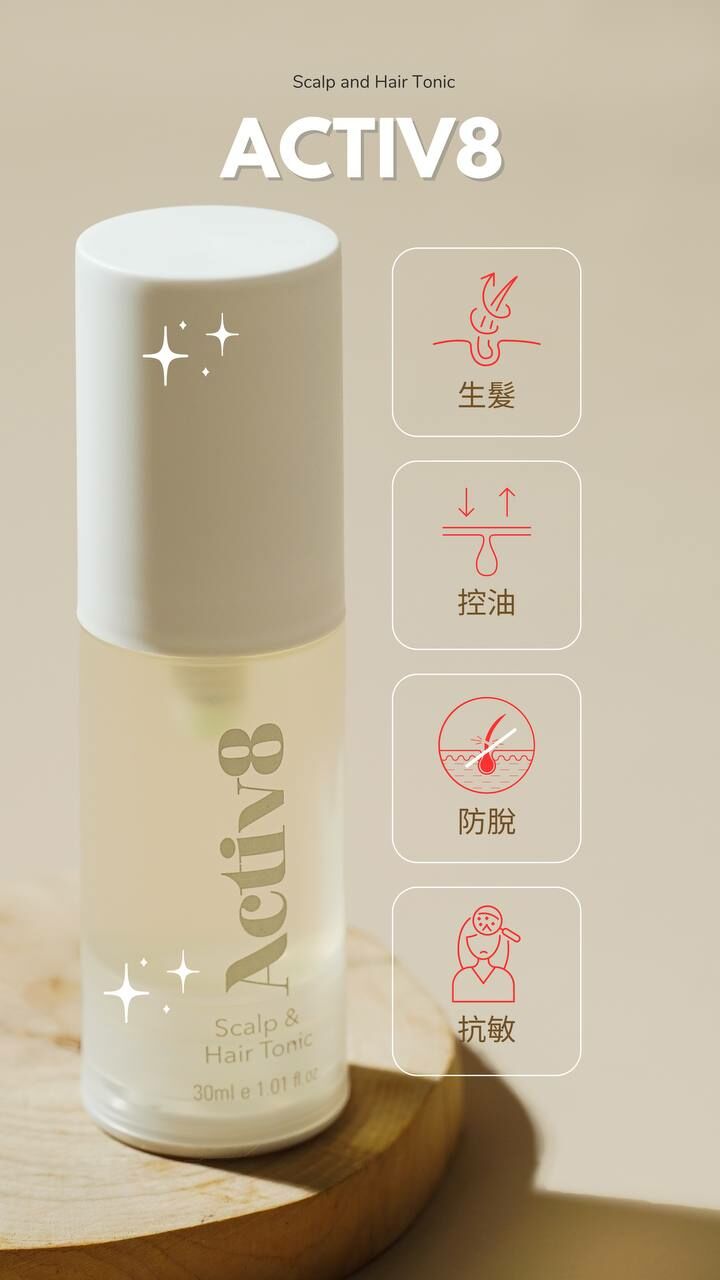 [Doctor's formulas] ACTIV8 Scalp & Hair Tonic 30ml-H5