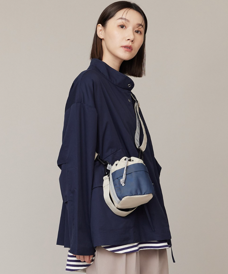 【直播】plain-me TW031352 拼接迷你水桶包