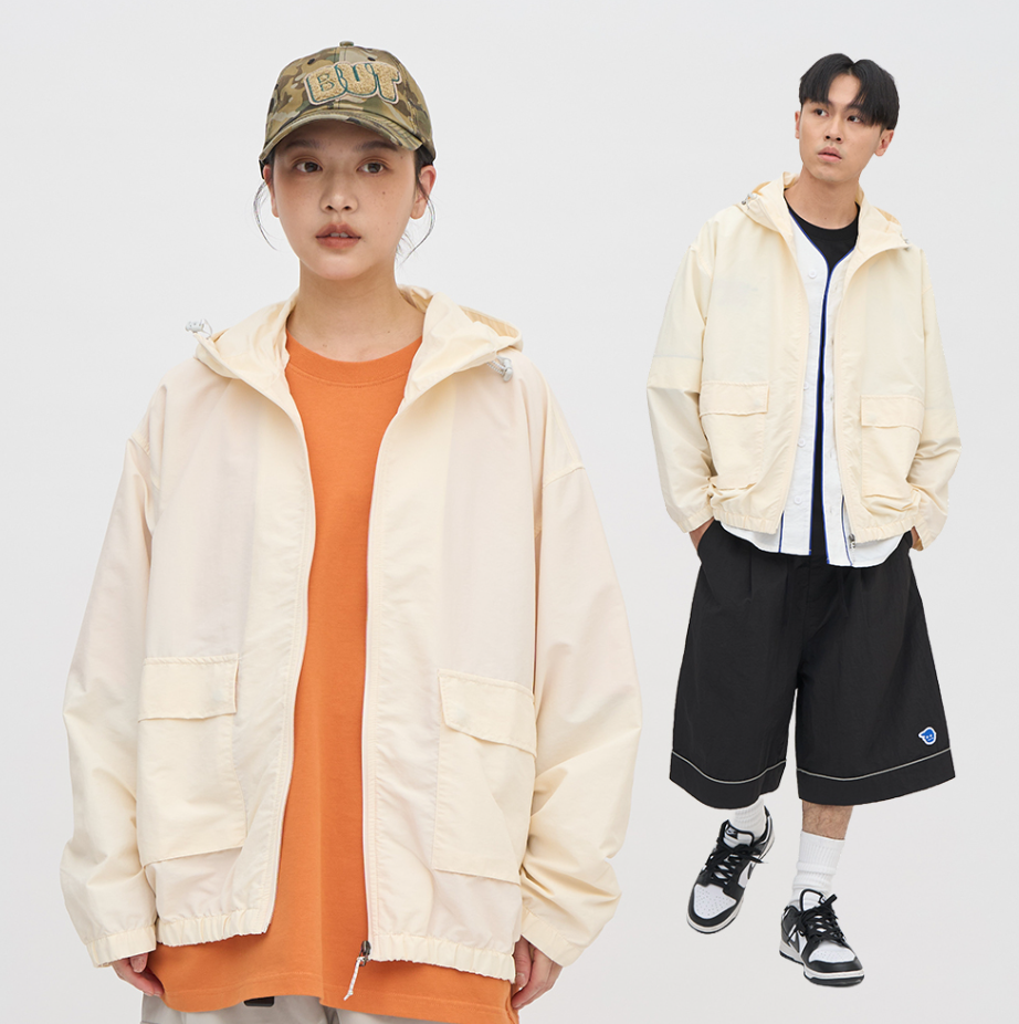 【直播】plain-me TW031354 防潑水抗UV連帽外套